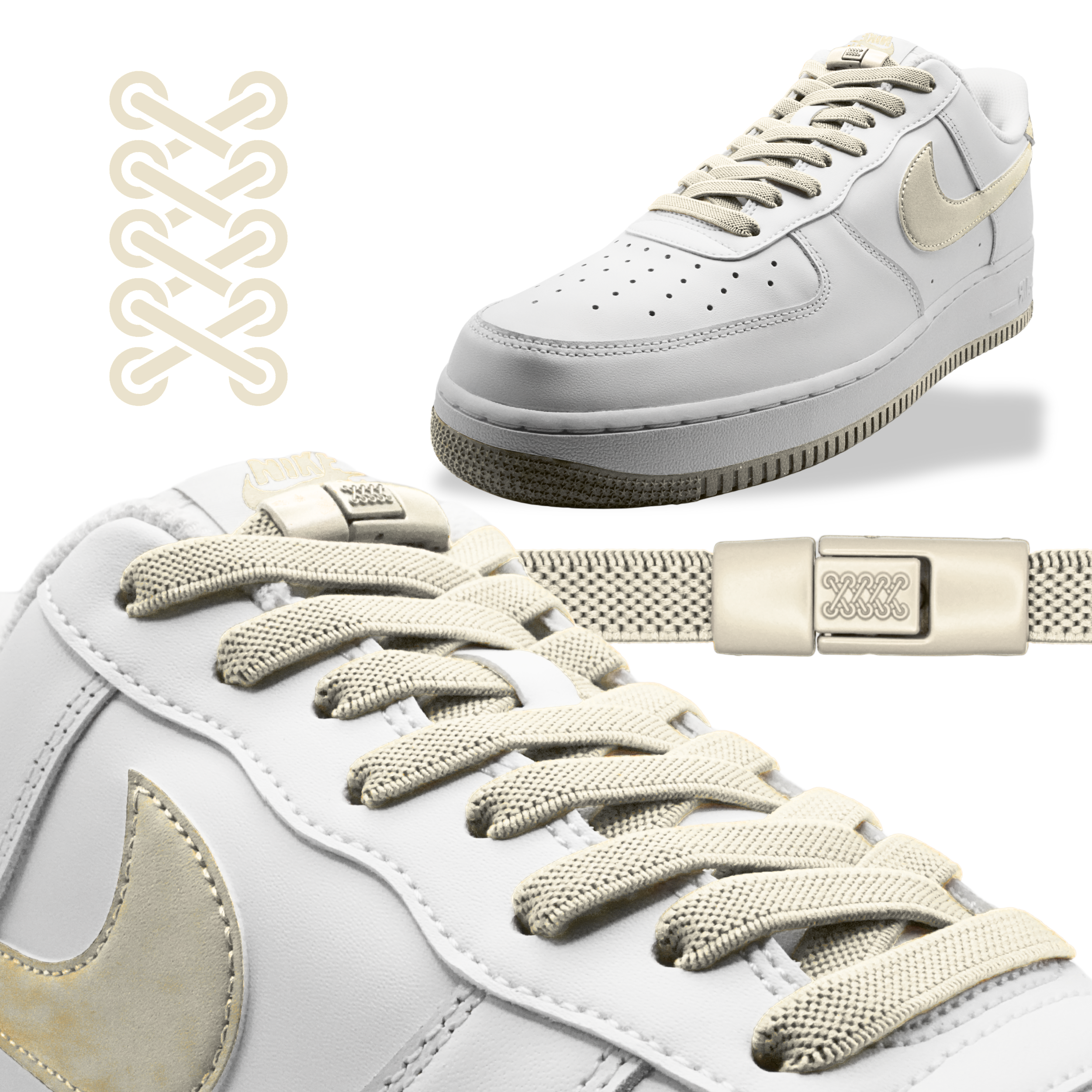 Flat Elastic Shoelaces